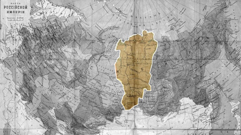 Карта Российской Империи